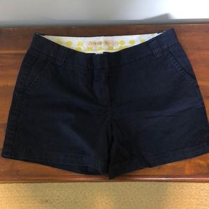 J.Crew 5” Chino Shorts in Navy - size 8